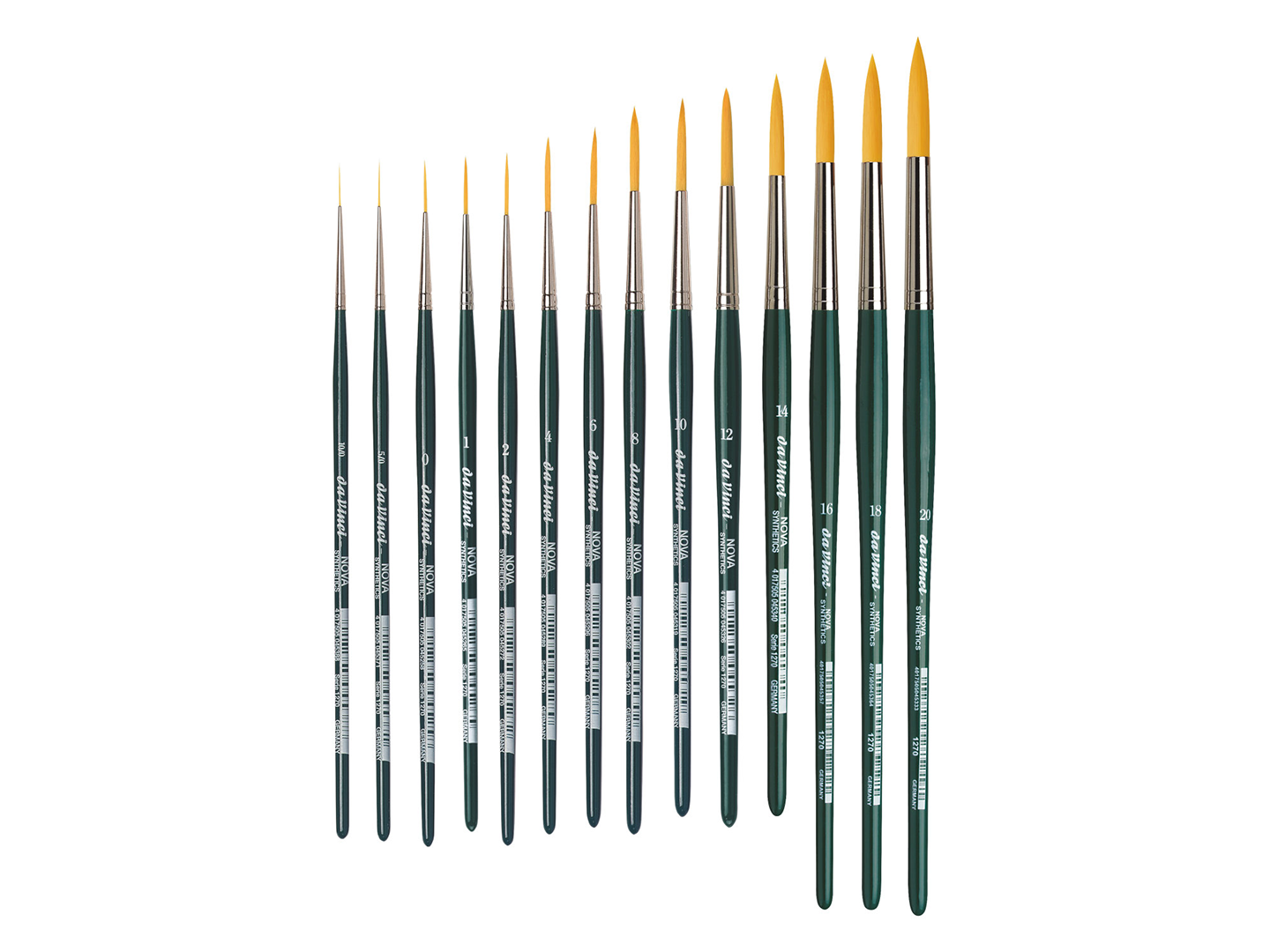 Da Vinci Nova 1270 מכחול מקצועי לציורי פנים וגוף של דה וינצ'י