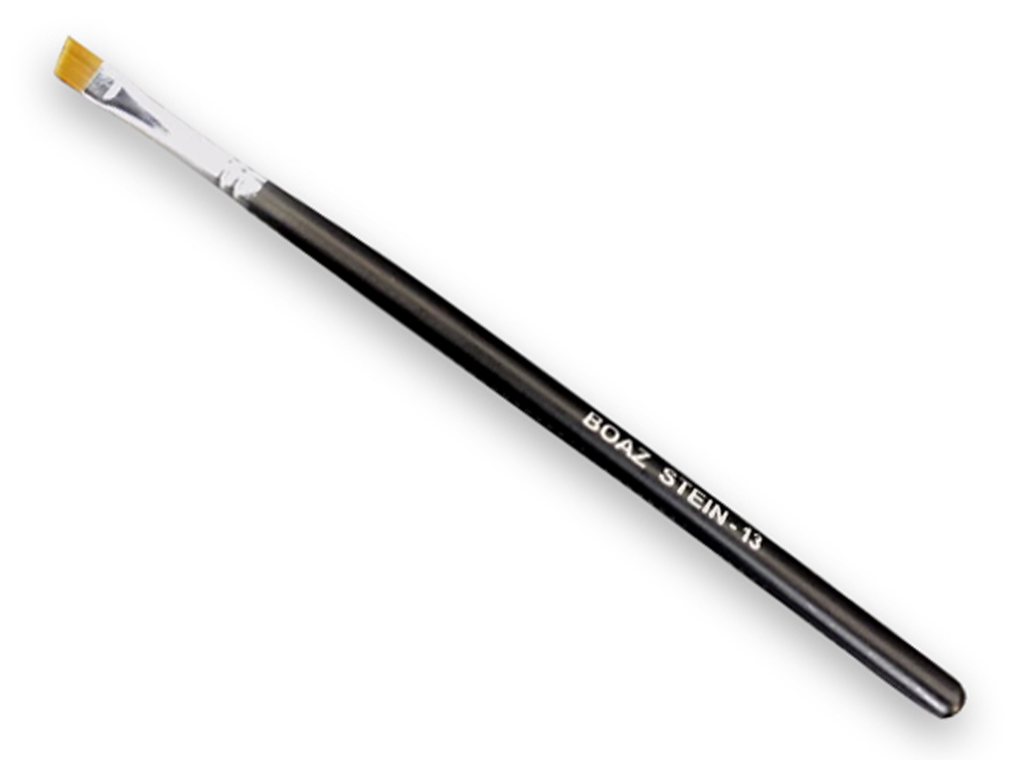 מברשת 13 – מברשת איליינר זוויותית גדולה לאיפור מקצועי מבית בועז שטיין