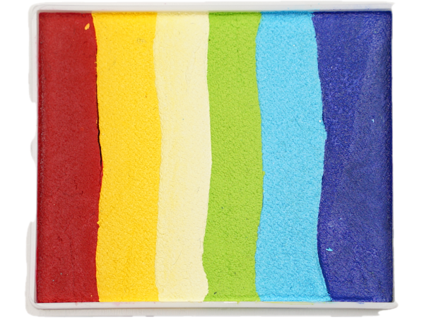 צבע מים מקצועי לציורי פנים וגוף 50ג - קשת של מונקו