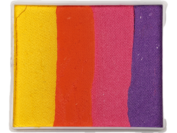 צבע מים מקצועי לציורי פנים וגוף 50ג - קשת של מונקו