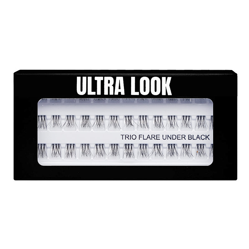 Ultra Look Under Trio Black ריסים אנדר טריו שחור לאיפור מקצועי | עדה לזורגן