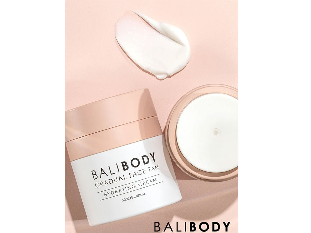 קרם לחות לפנים לשיזוף עצמי הדרגתי BaliBody