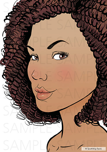 לוח תרגול רב-פעמי לציורי פנים של סבטלנה קלר