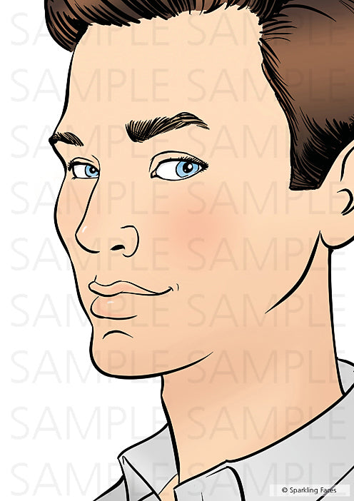 לוח תרגול רב-פעמי לציורי פנים של סבטלנה קלר