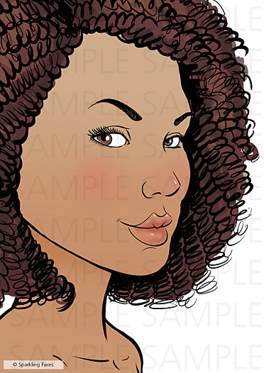 לוח תרגול רב-פעמי לציורי פנים של סבטלנה קלר