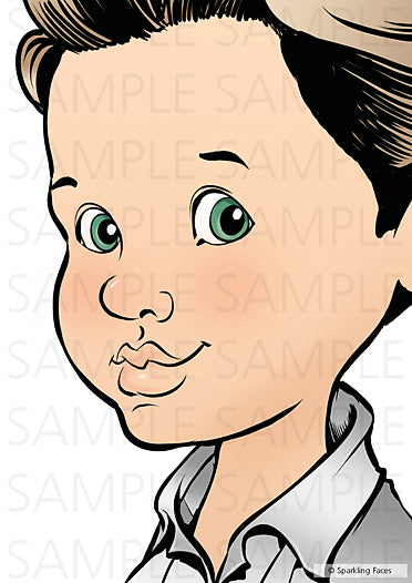 לוח תרגול רב-פעמי לציורי פנים של סבטלנה קלר