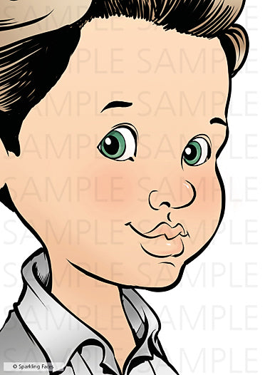 לוח תרגול רב-פעמי לציורי פנים של סבטלנה קלר