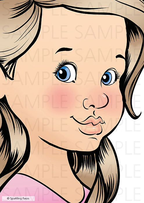 לוח תרגול רב-פעמי לציורי פנים של סבטלנה קלר