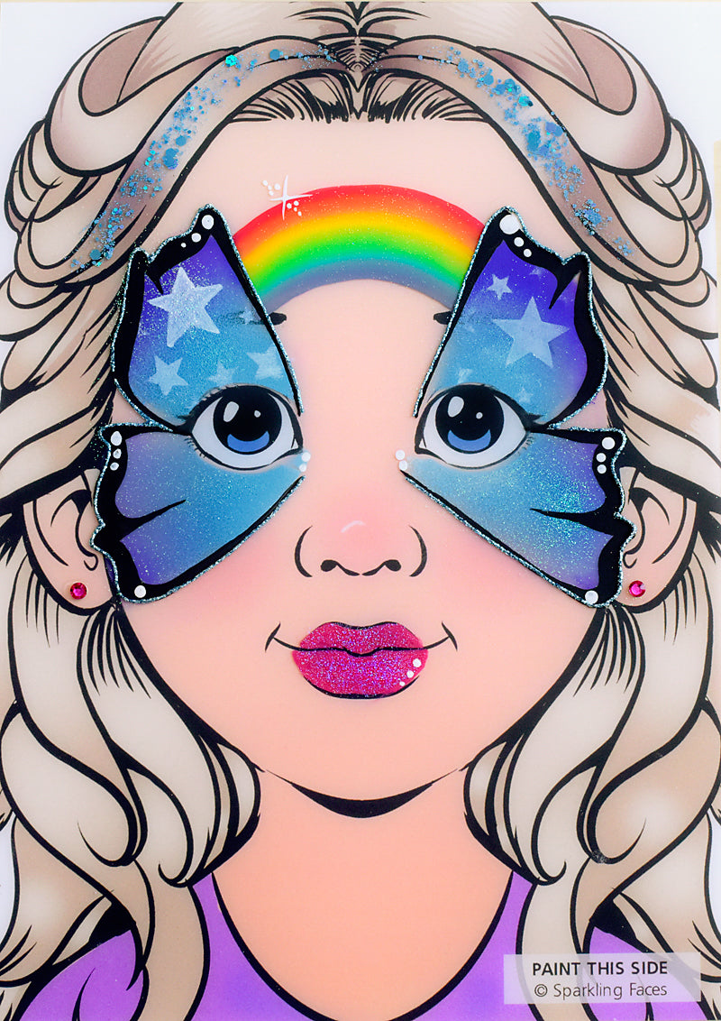 לוח תרגול רב-פעמי לציורי פנים של סבטלנה קלר