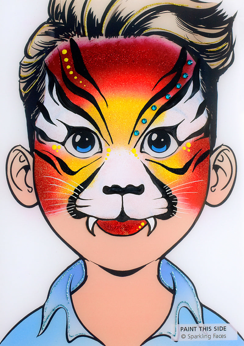 לוח תרגול רב-פעמי לציורי פנים של סבטלנה קלר