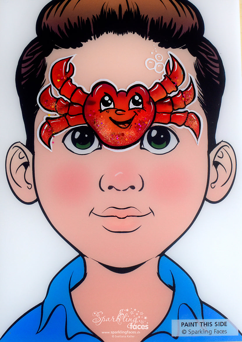 לוח תרגול רב-פעמי לציורי פנים של סבטלנה קלר