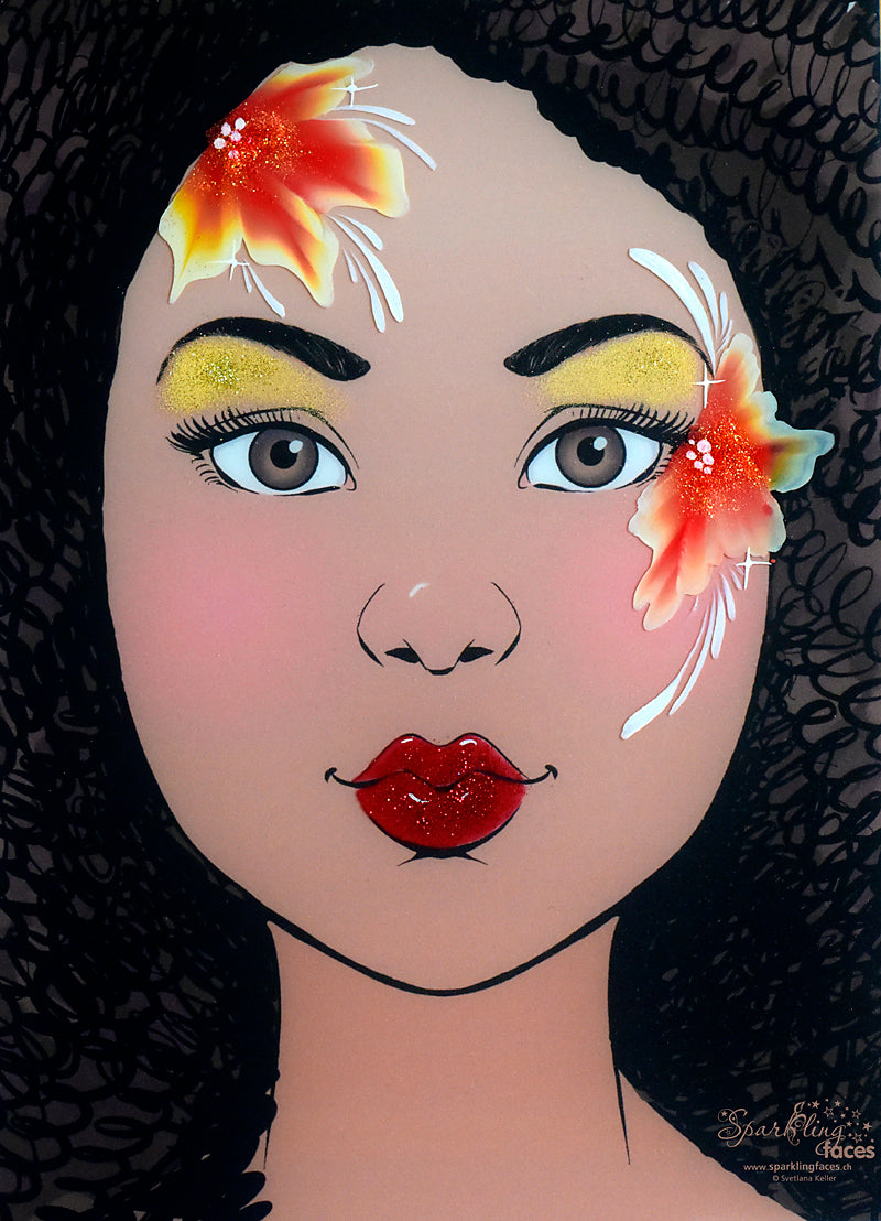 בלוק ציורי פנים לתרגול מהדורת מבוגרים