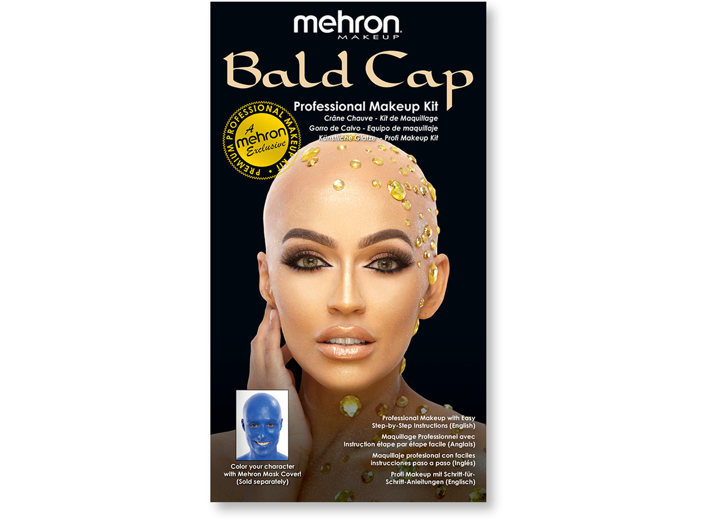 קרחת לטקס לאיפור אפקטים מקצועי של מירון Mehron Bold Cap