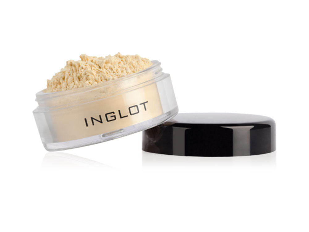 INGLOT TRANSLUCENT LOOSE POWDER פודרה בתפזורת לקיבוע איפור מבית אינגלוט
