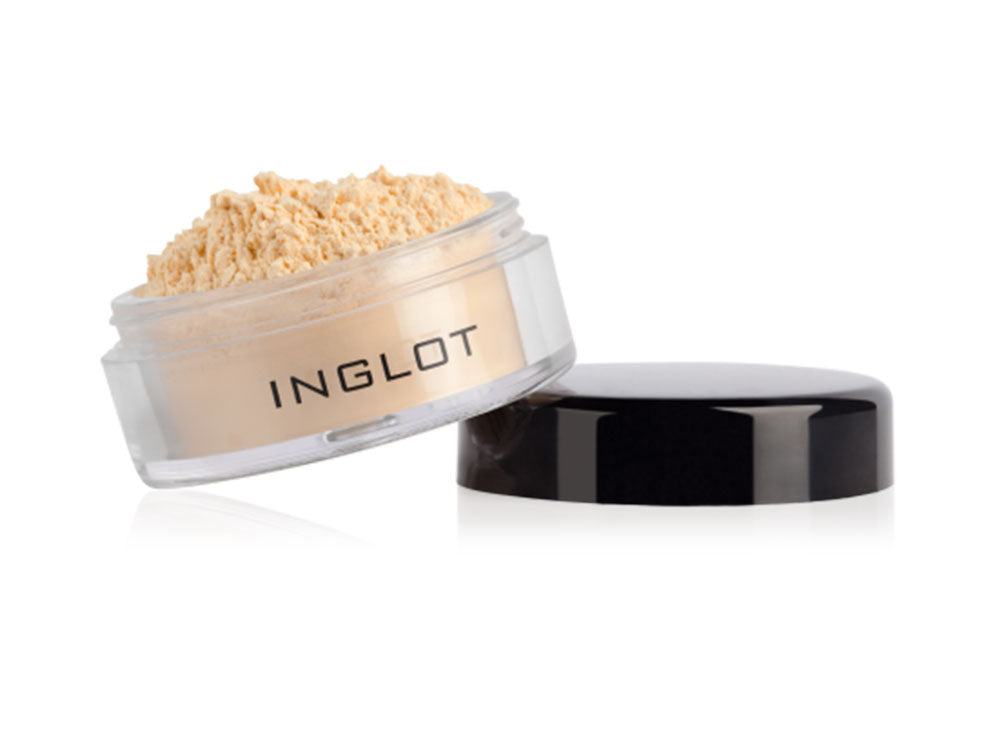 INGLOT TRANSLUCENT LOOSE POWDER פודרה בתפזורת לקיבוע איפור מבית אינגלוט