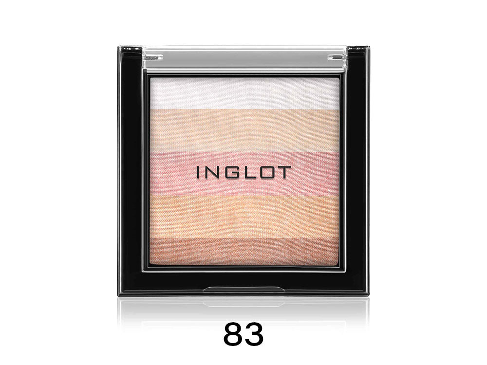 INGLOT AMC MULTICOLOUR SYSTEM HIGHLIGHTING POWDER היילייטר משולב חמישה גוונים מבית אינגלוט