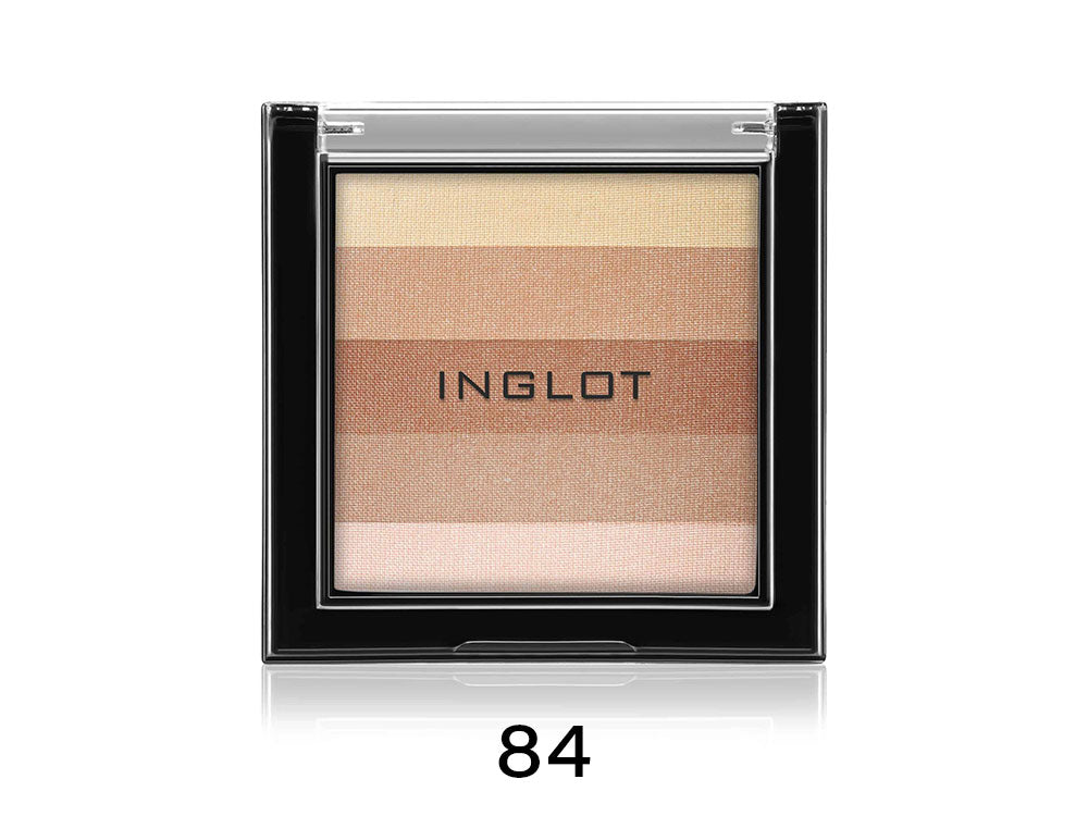 INGLOT AMC MULTICOLOUR SYSTEM HIGHLIGHTING POWDER היילייטר משולב חמישה גוונים מבית אינגלוט