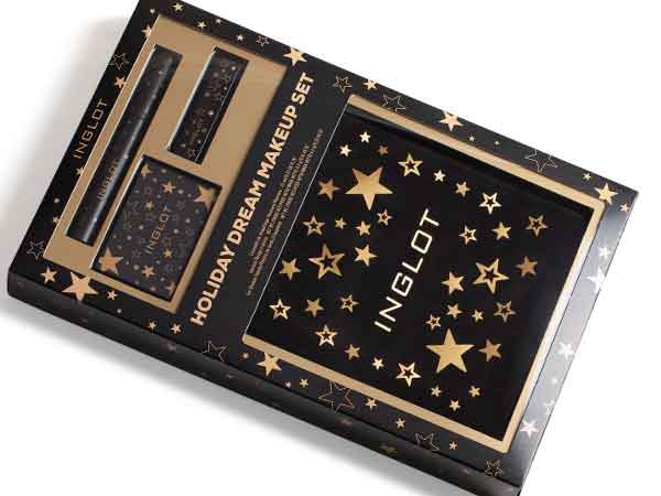Inglot Holiday Dream Makeup Set מארז חגיגי במהדורת כוכבים מיוחדת לאיפור מקצועי מבית אינגלוט