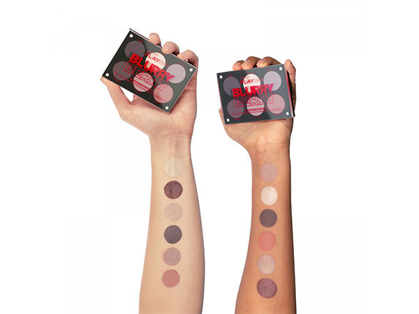 INGLOT Playinn Blurry Berry Eye Shadow Palette לפלטה מגנטית ייחודית המכילה 6 צלליות לאיפור מקצועי מבית אינגלוט