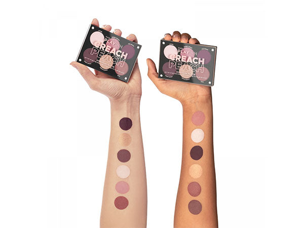INGLOT Playinn Creach Peach Eye Shadow Palette לפלטה מגנטית ייחודית המכילה 6 צלליות לאיפור מקצועי מבית אינגלוט