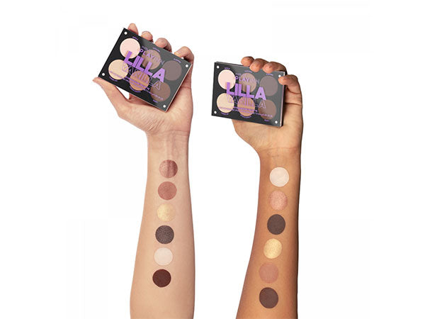 INGLOT Playinn Lilla Vanilla Eye Shadow Palette לפלטה מגנטית ייחודית המכילה 6 צלליות לאיפור מקצועי מבית אינגלוט