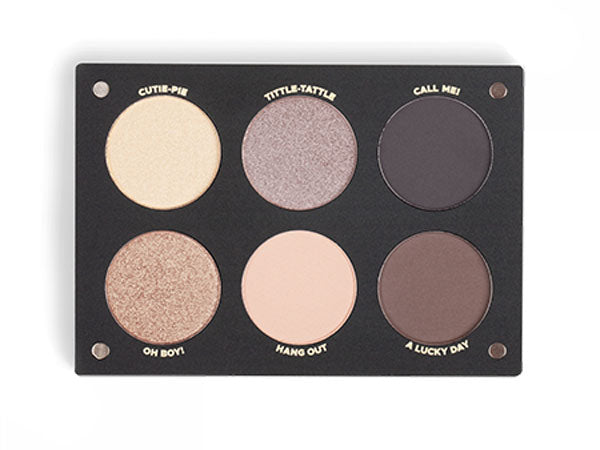 INGLOT Playinn Wanna Banana Eye Shadow Palette לפלטה מגנטית ייחודית המכילה 6 צלליות לאיפור מקצועי מבית אינגלוט