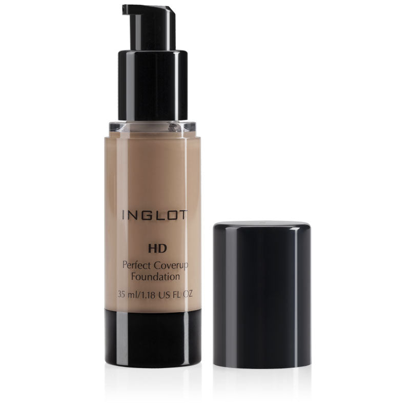 INGLOT HD Perfect Cover Foundation מייקאפ לכיסוי גבוה לאיפור מקצועי מבית אינגלוט