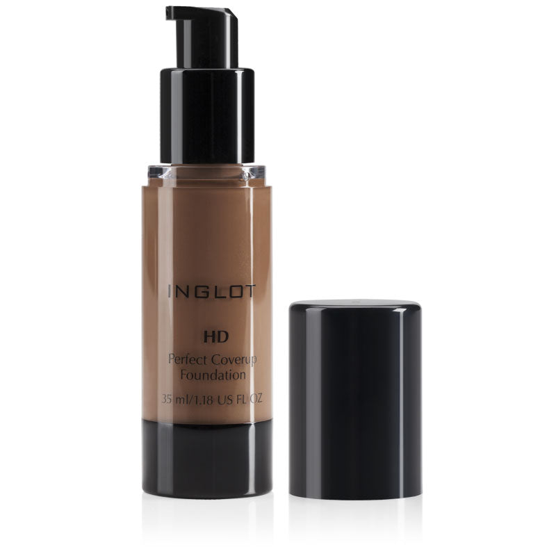 INGLOT HD Perfect Cover Foundation מייקאפ לכיסוי גבוה לאיפור מקצועי מבית אינגלוט