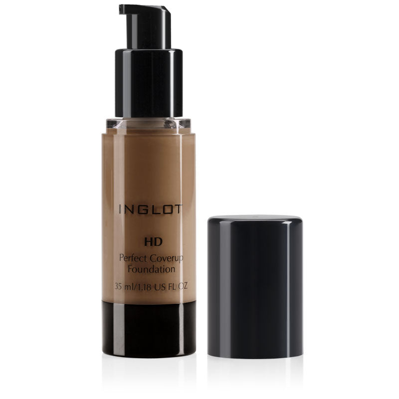 INGLOT HD Perfect Cover Foundation מייקאפ לכיסוי גבוה לאיפור מקצועי מבית אינגלוט