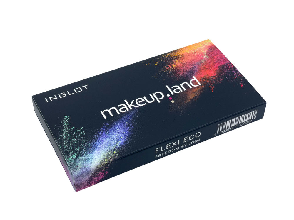 Inglot x makeup.land Special Edition Flexi ECO פלטה מגנטית ריקה לאיפור מקצועי מבית אינגלוט