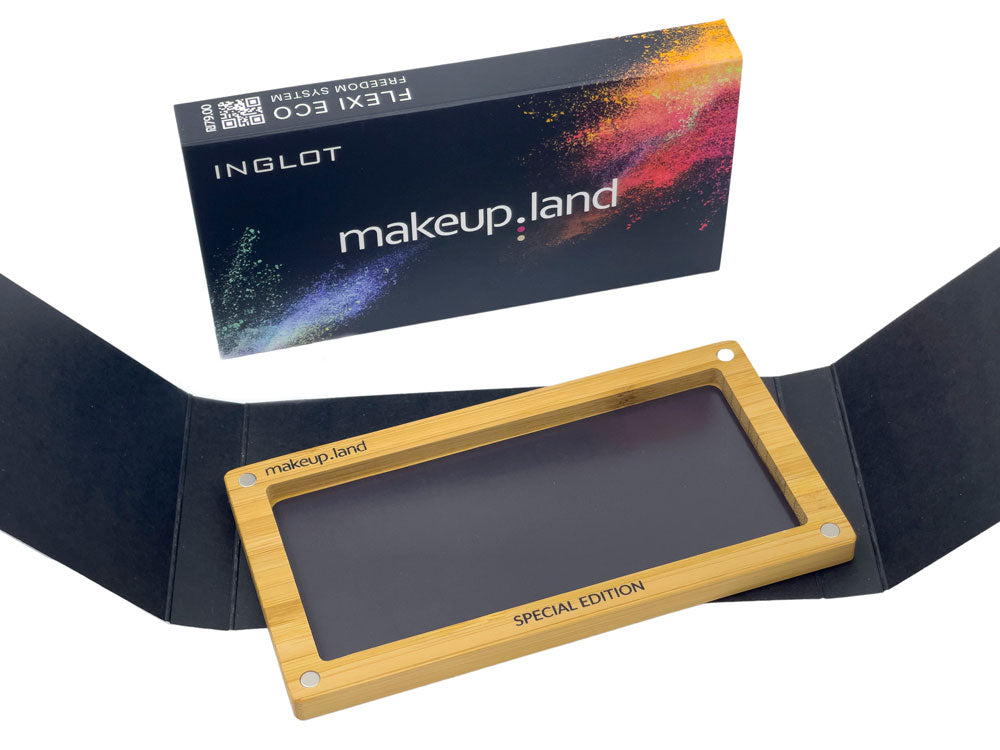 Inglot x makeup.land Special Edition Flexi ECO פלטה מגנטית ריקה לאיפור מקצועי מבית אינגלוט