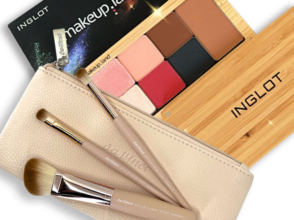 INGLOT Glitter Winter by Areej פלטה לאיפור פנים משולבת