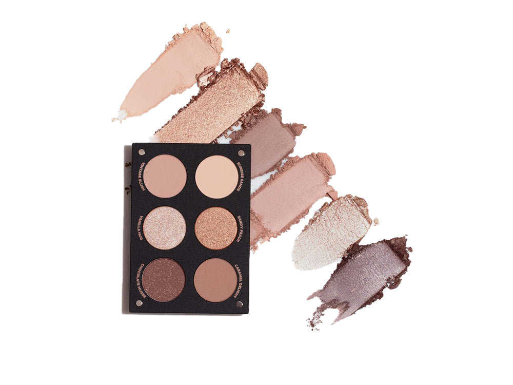 INGLOT Playinn Loca Mocca Eye Shadow Palette לפלטה מגנטית ייחודית המכילה 6 צלליות לאיפור מקצועי מבית אינגלוט