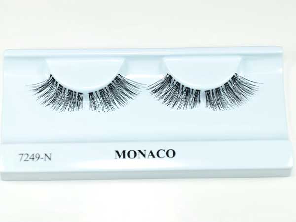 7249 ריסים מלאכותיים שלמים לאיפור מקצועי מבית מונקו