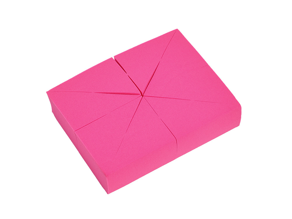 ספוגיות לטקס ורודה לאיפור מקצועי מבית עדה לזורגן