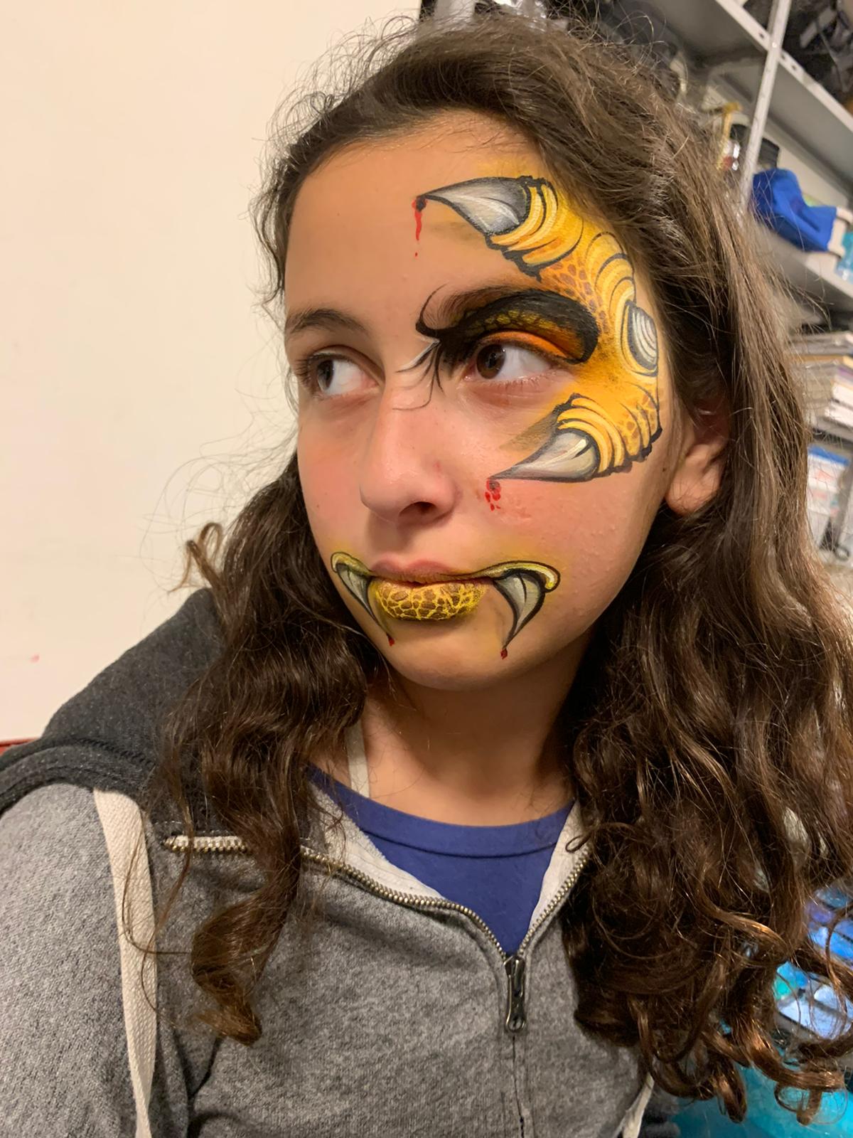 סדנת ציורי פנים | אנה ויסטריך