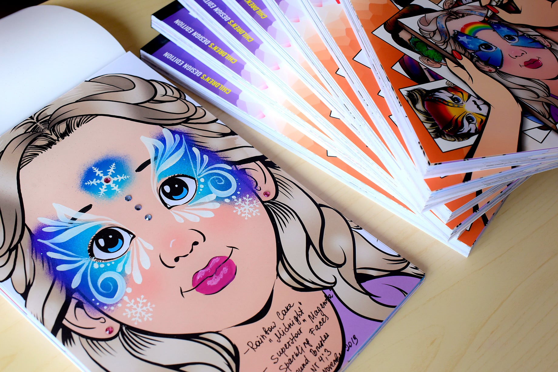 בלוק ציורי פנים לתרגול מהדורת ילדים