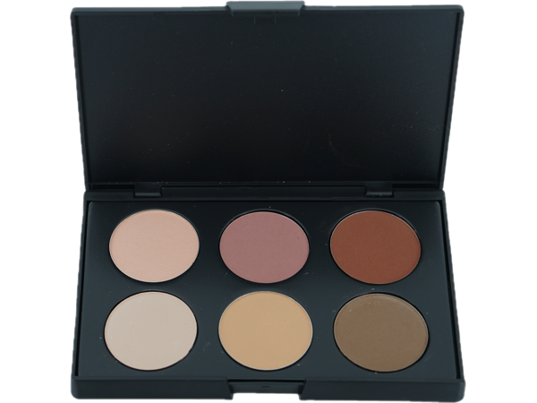 פלטה שש צלליות לאיפור מקצועי | בועז שטיין