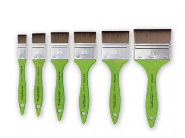 Da Vinci Fit מכחול מקצועי רחב לציורי פנים