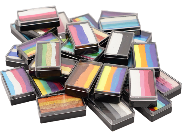 צבע מים לאיפור ציורי פנים וגוף 25 גר׳ מבית מונקו