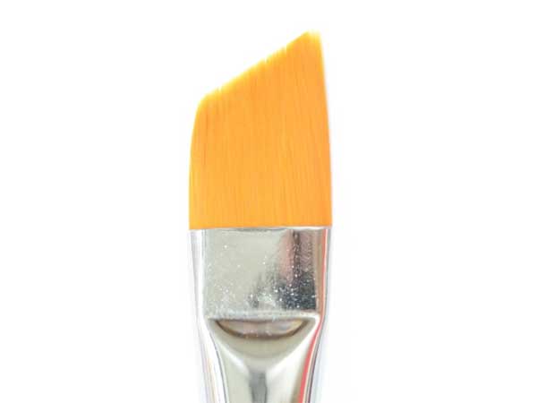 מכחול זויתי מס׳ 12 לציורי פנים גוף ואיפור מקצועי של מונקו