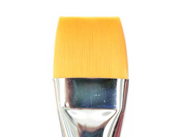 מכחול ישר מס 16 לציורי פנים, גוף ואיפור מקצועי מבית מונקו