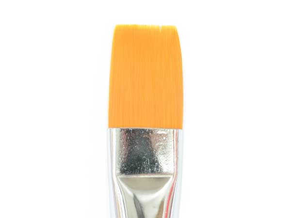 מכחול ישר מס׳ 8 לציורי פנים גוף ואיפור מקצועי מבית מונקו