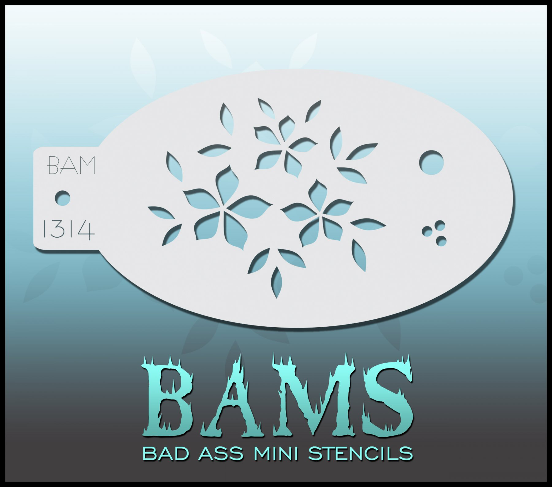 שבלונות לאיפור פנים וגוף BAMS