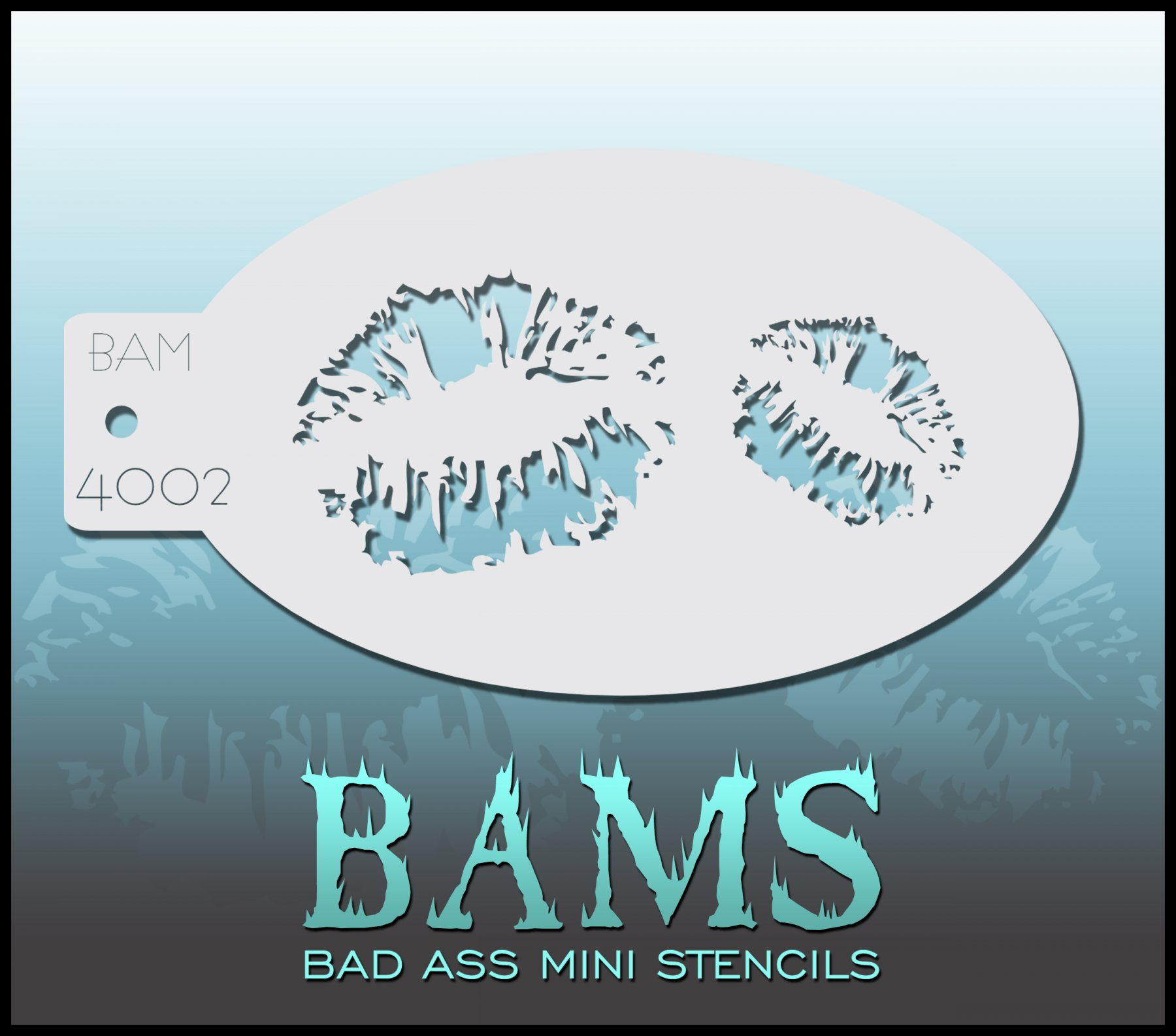 שבלונות לאיפור פנים וגוף BAMS