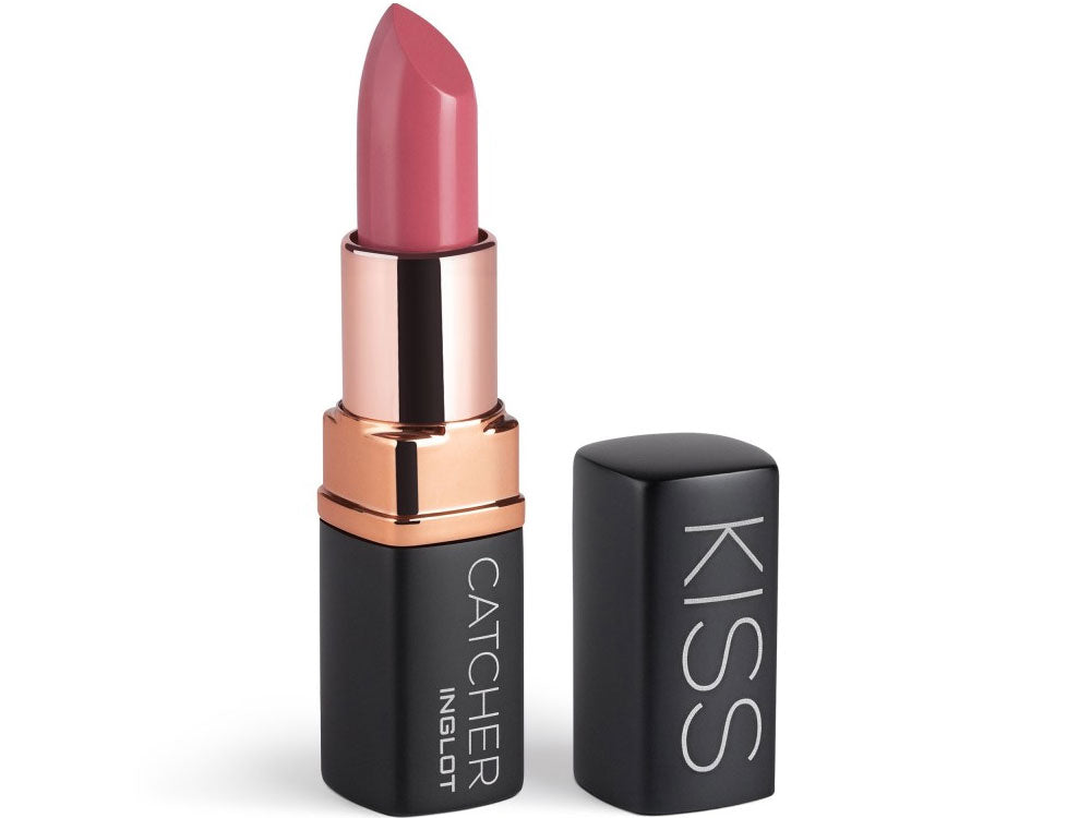 שפתון עשיר בלחות למראה שפתיים יפות ומטופחות INGLOT KISS CATCHER  LIPSTICK