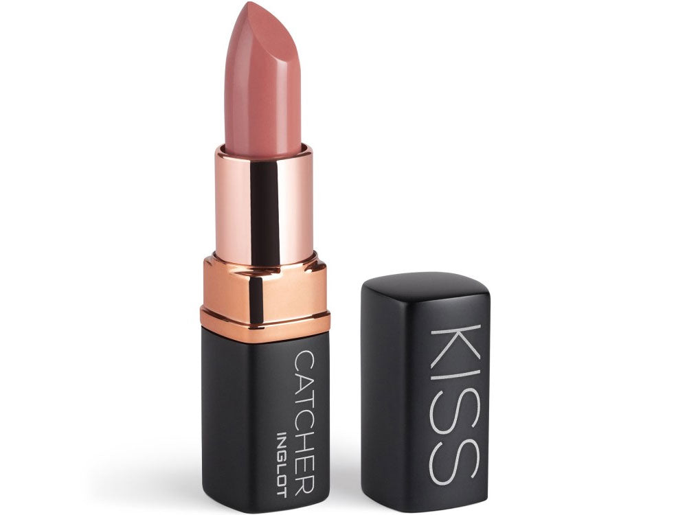 שפתון עשיר בלחות למראה שפתיים יפות ומטופחות INGLOT KISS CATCHER  LIPSTICK