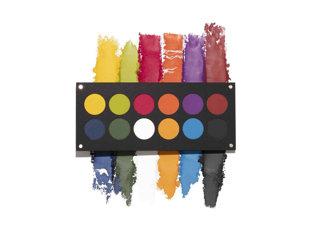 Inglot Makeup Artist Studio Neon Palette פלטת איפור בגווני ניאון לאיפור מקצועי מבית אינגלוט