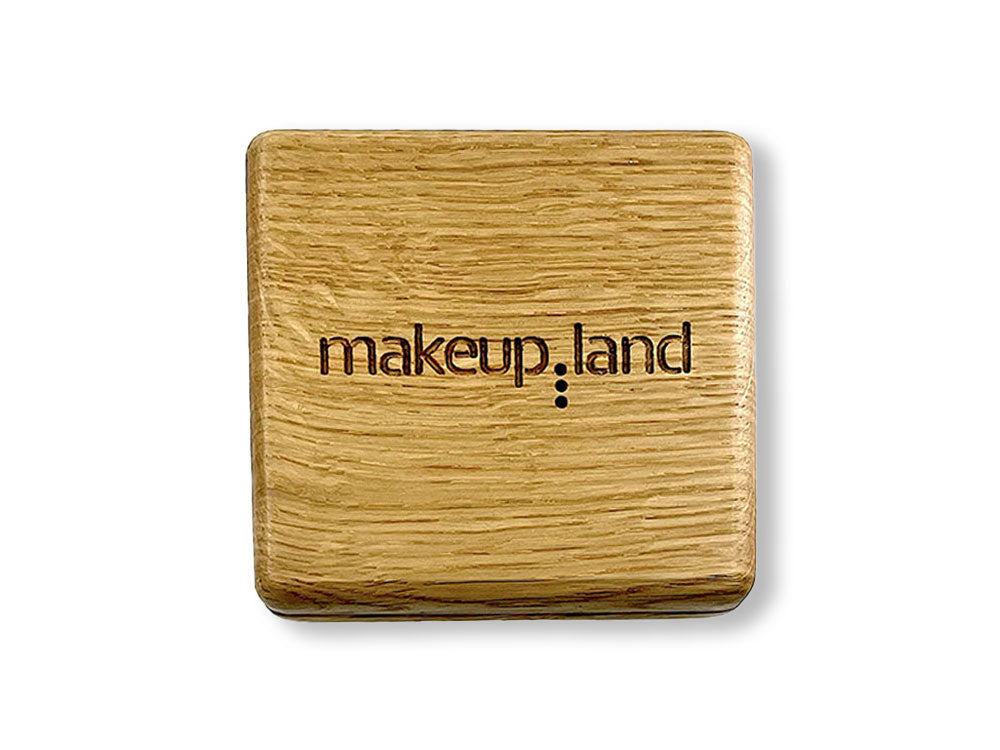 פלטת עץ בעבודת יד המותאמת לצלליות של אינגלוט Hand Made Inglot Freedom System Compatible Palette