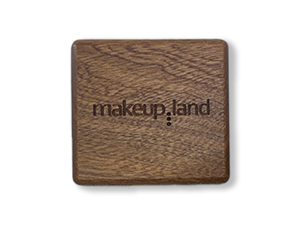 פלטת עץ בעבודת יד המותאמת לצלליות של אינגלוט Hand Made Inglot Freedom System Compatible Palette